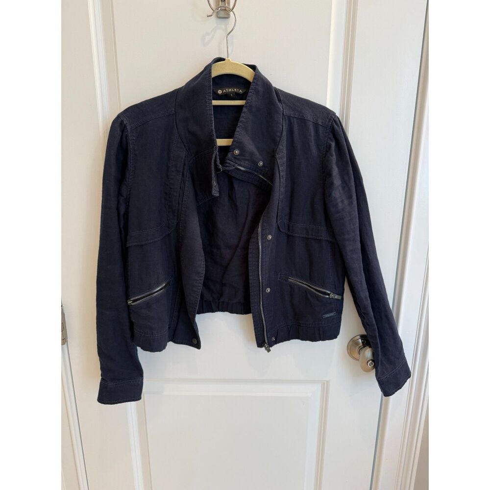 Athleta Linen Jacket